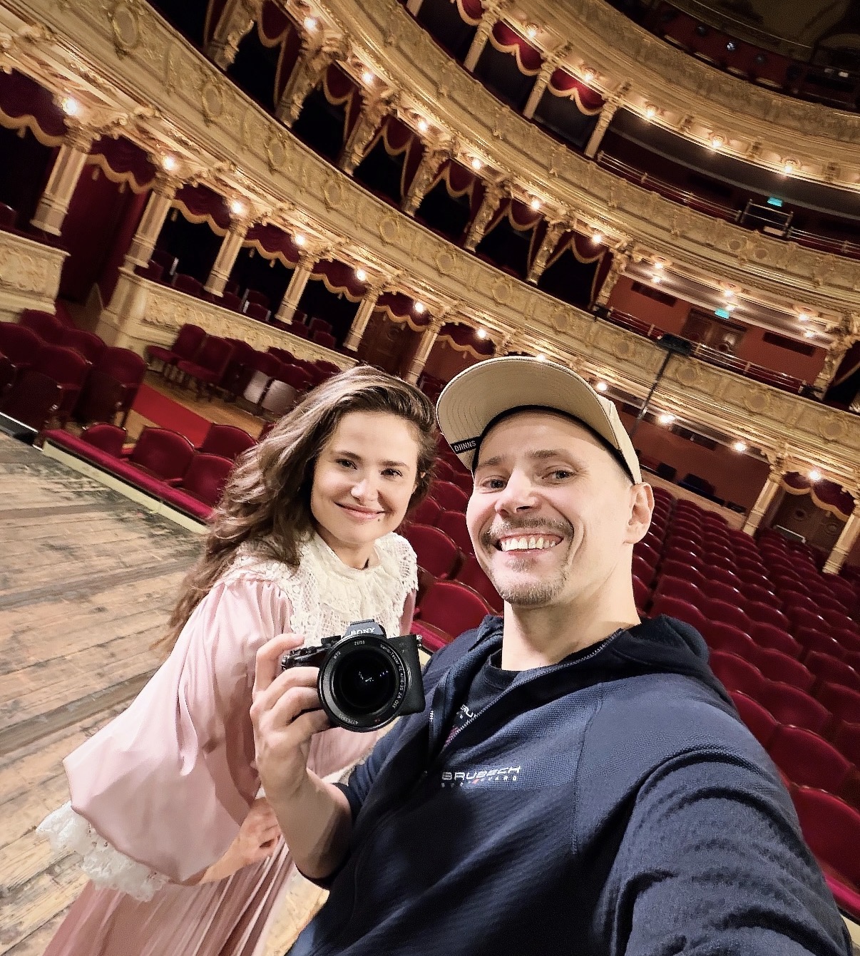 Sesja zdjęciowa Agnieszki Kościelniak w Teatrze Słowackiego