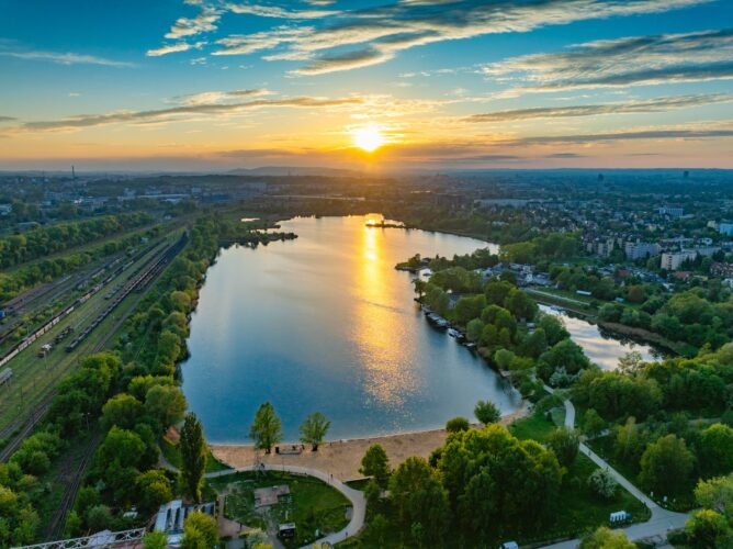 2025.05.04 Zachód słońca nad Plażą Bagry