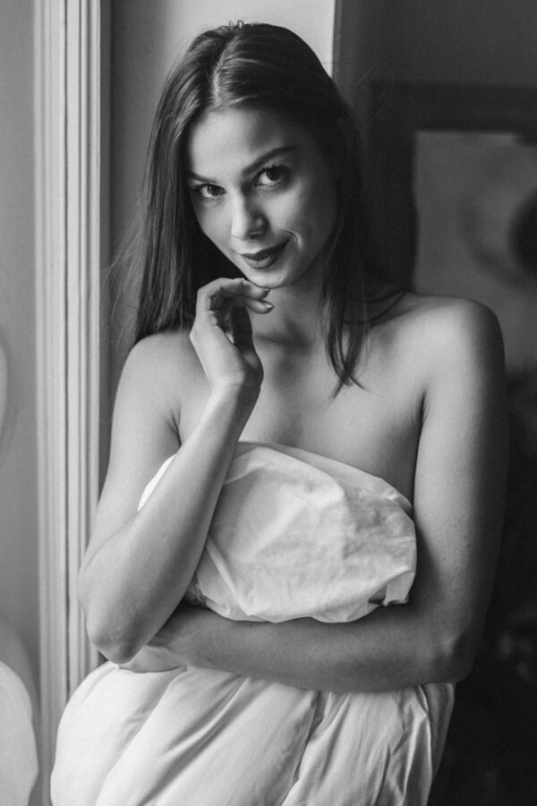 delikatna sesja sensualna krakow